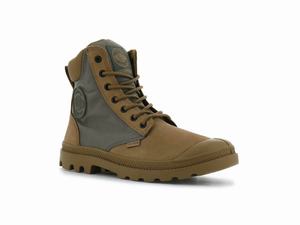 Palladium Női Túrabakancs - Pampa Sport Cuff WPN Barna | 571UNSXVB